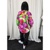 3/4 Sleeve Top Multi Bright