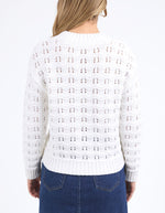 Carter Knit White