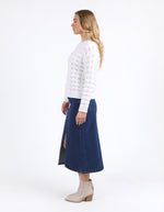 Carter Knit White