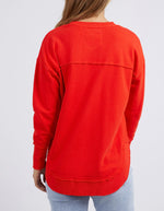 Simplified Crew Bright Red