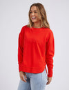 Simplified Crew Bright Red