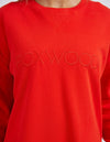 Simplified Crew Bright Red