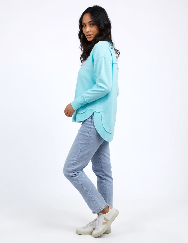 Simplified Crew Light Blue