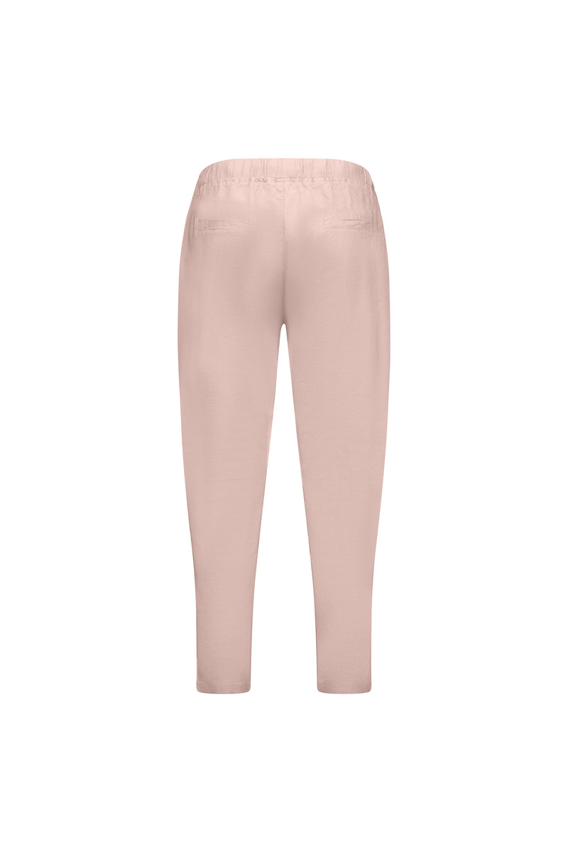 7/8 Length Skinny Leg Pants Soft Pink