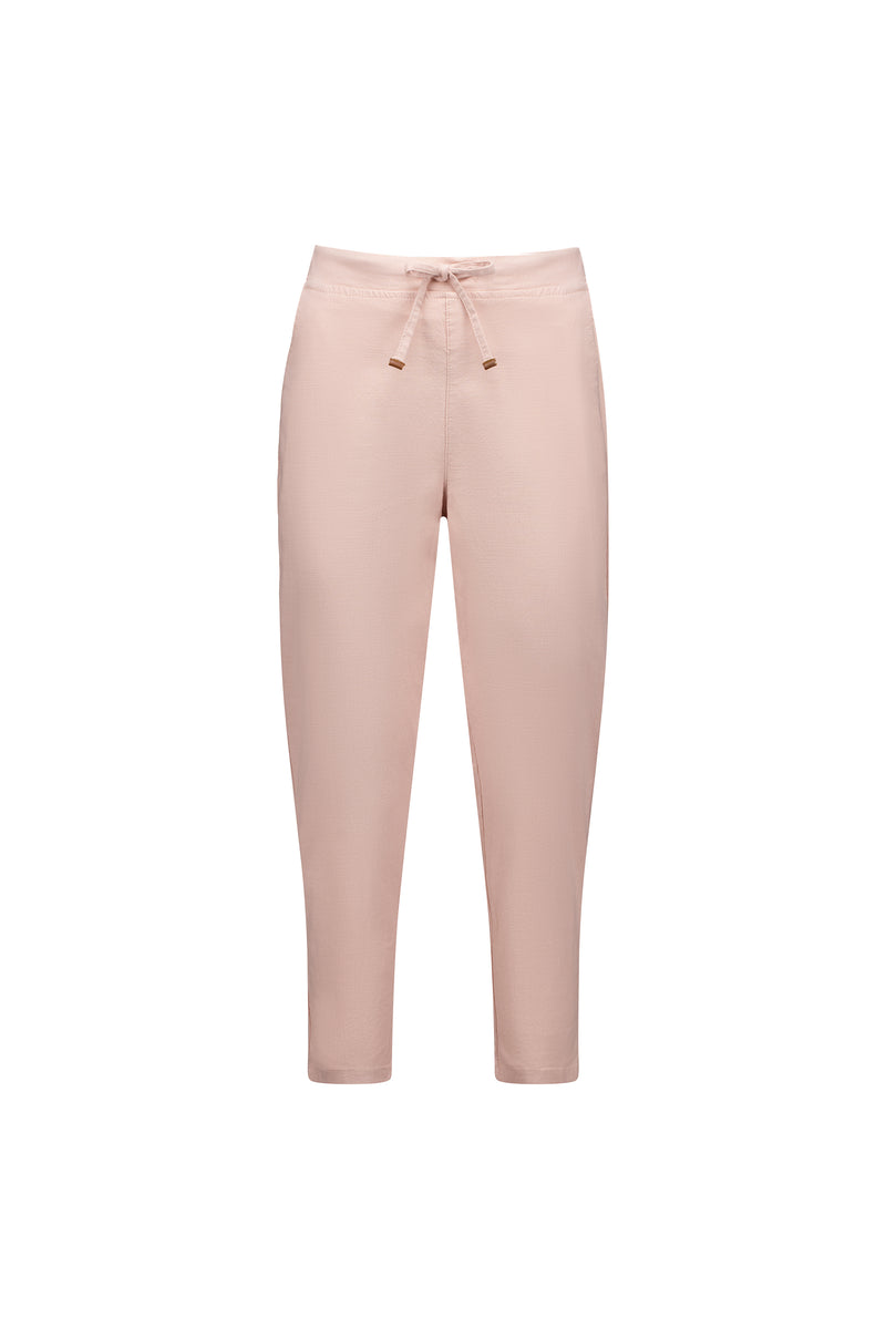 7/8 Length Skinny Leg Pants Soft Pink