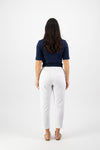 7/8 Length Skinny Leg Pants White