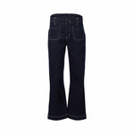 Wide Leg Ankle Grazer Jeans Ink