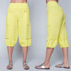 Italian Capri Pants Yellow