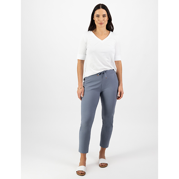 7/8 Length Skinny Leg Pants Atlantic