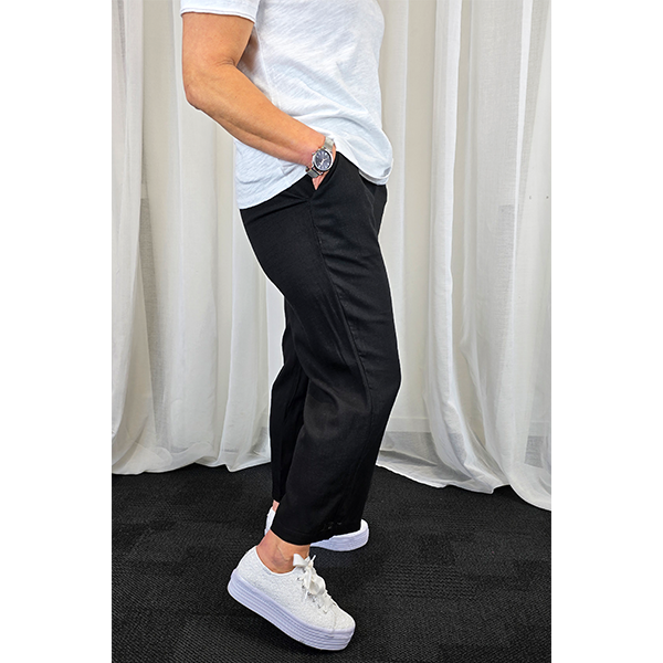 7/8 Pant Black