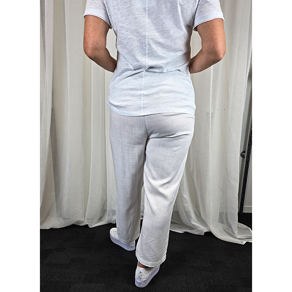 7/8 Pants White