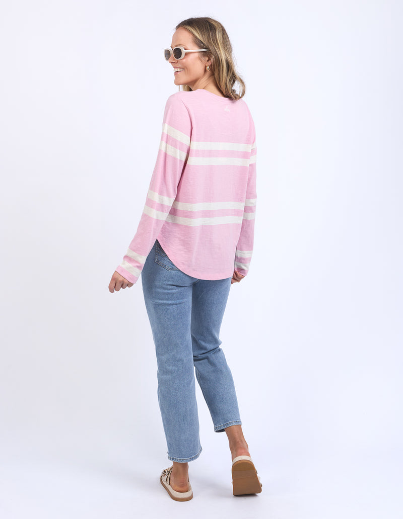 Allegra L/S Tee Soft Pink