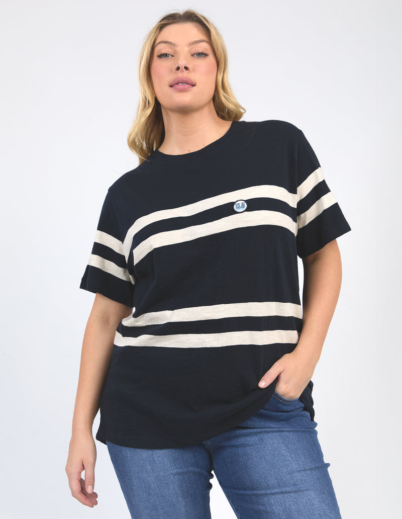 Allegra S/S Tee Navy