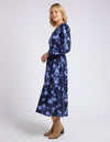 Kacey Floral Dress Navy