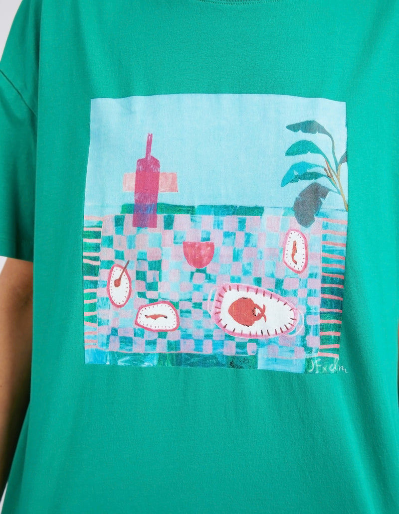 Island In The Sun Tee Green