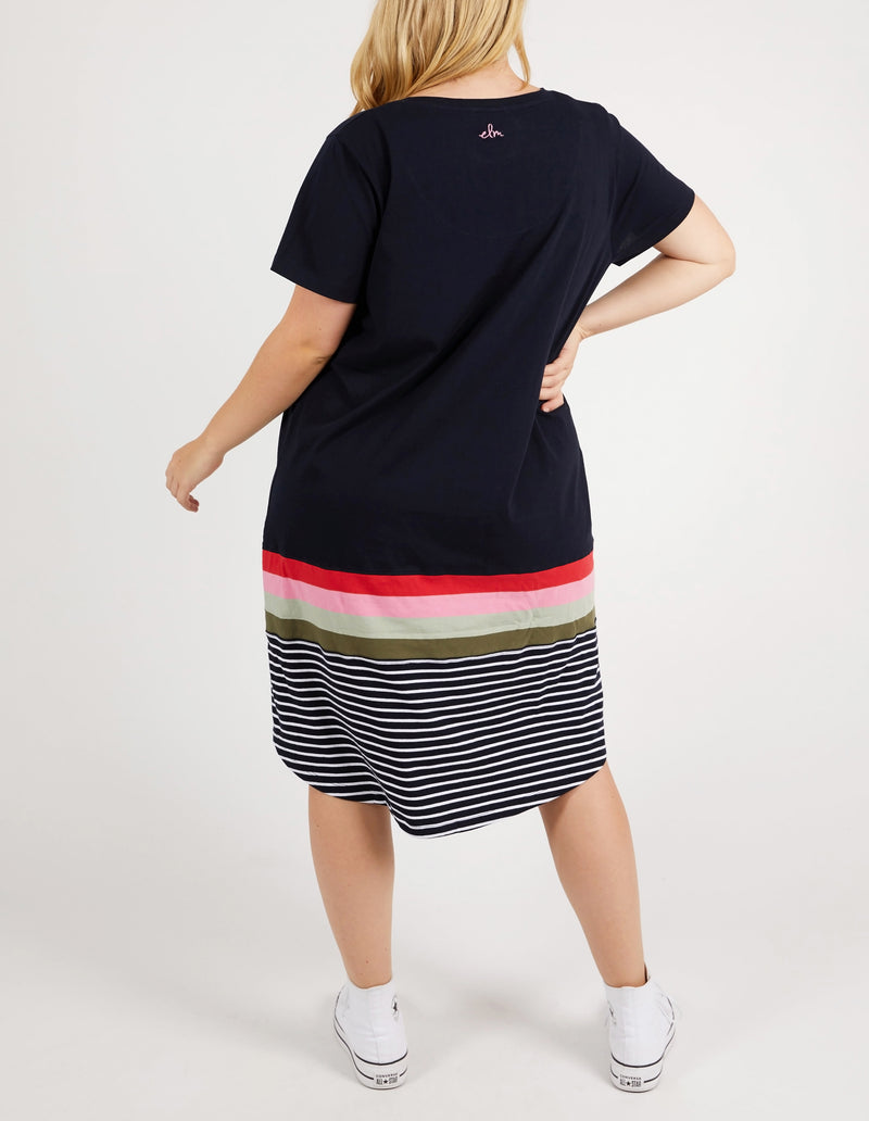 Terra Tee Dress Navy