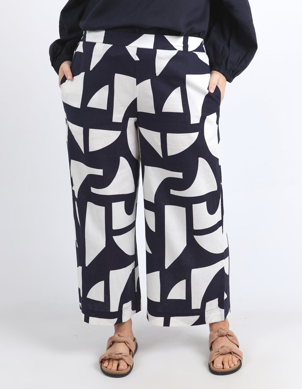 Dali Abstract Pants Midnight