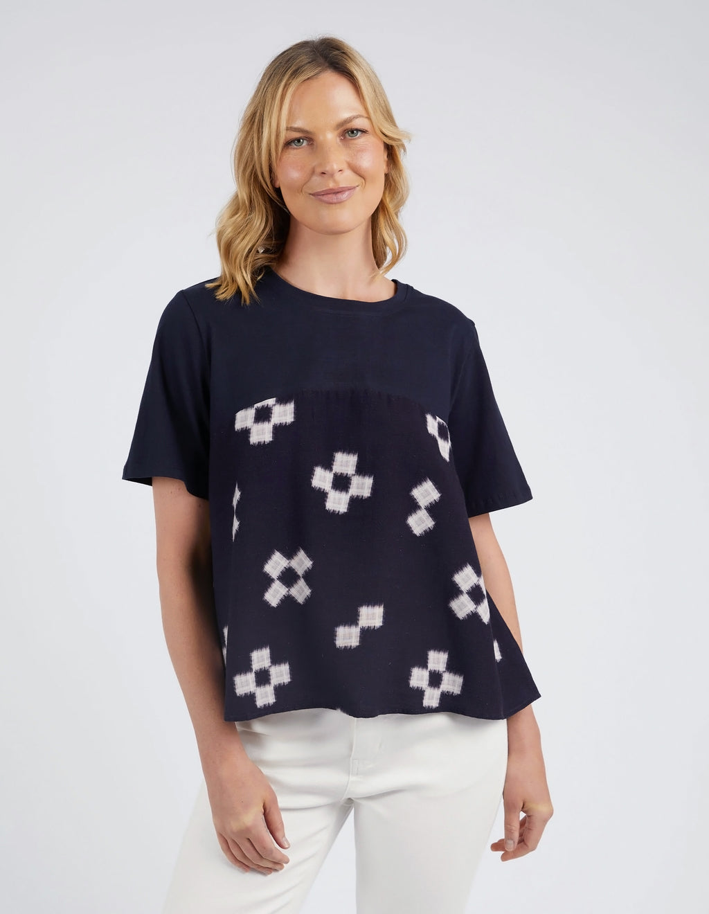 Positano Top Navy