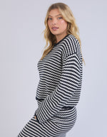 Rosie Stripe Knit Navy