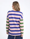 Ribbon Long Sleeve Tee Multi