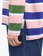 Ribbon Long Sleeve Tee Multi