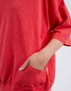 Mazie Sweat Bittersweet Red