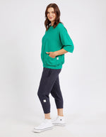 Mazie Sweat Green