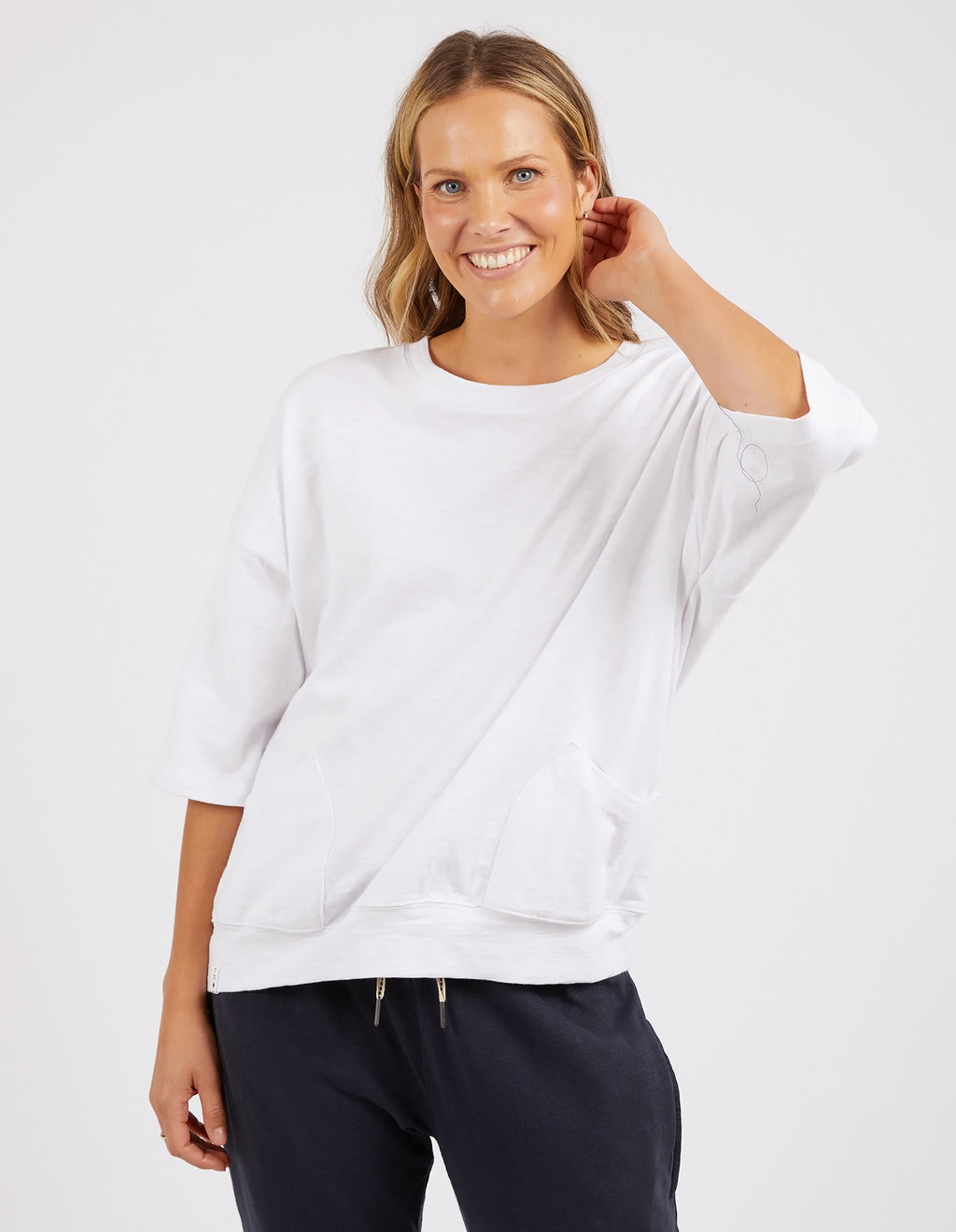 Mazie Sweat White