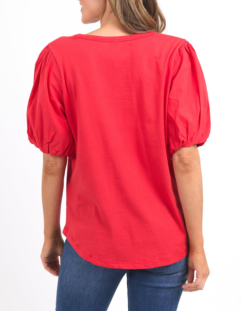 Joy Tee Bittersweet Red