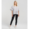 Andrea Top Tuscan Plaid