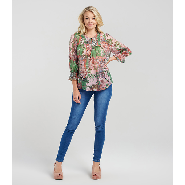 Ashley Top Paisley Mix