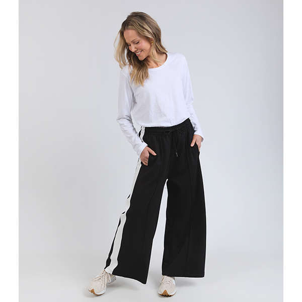 Carmen Wide Leg Pants Black