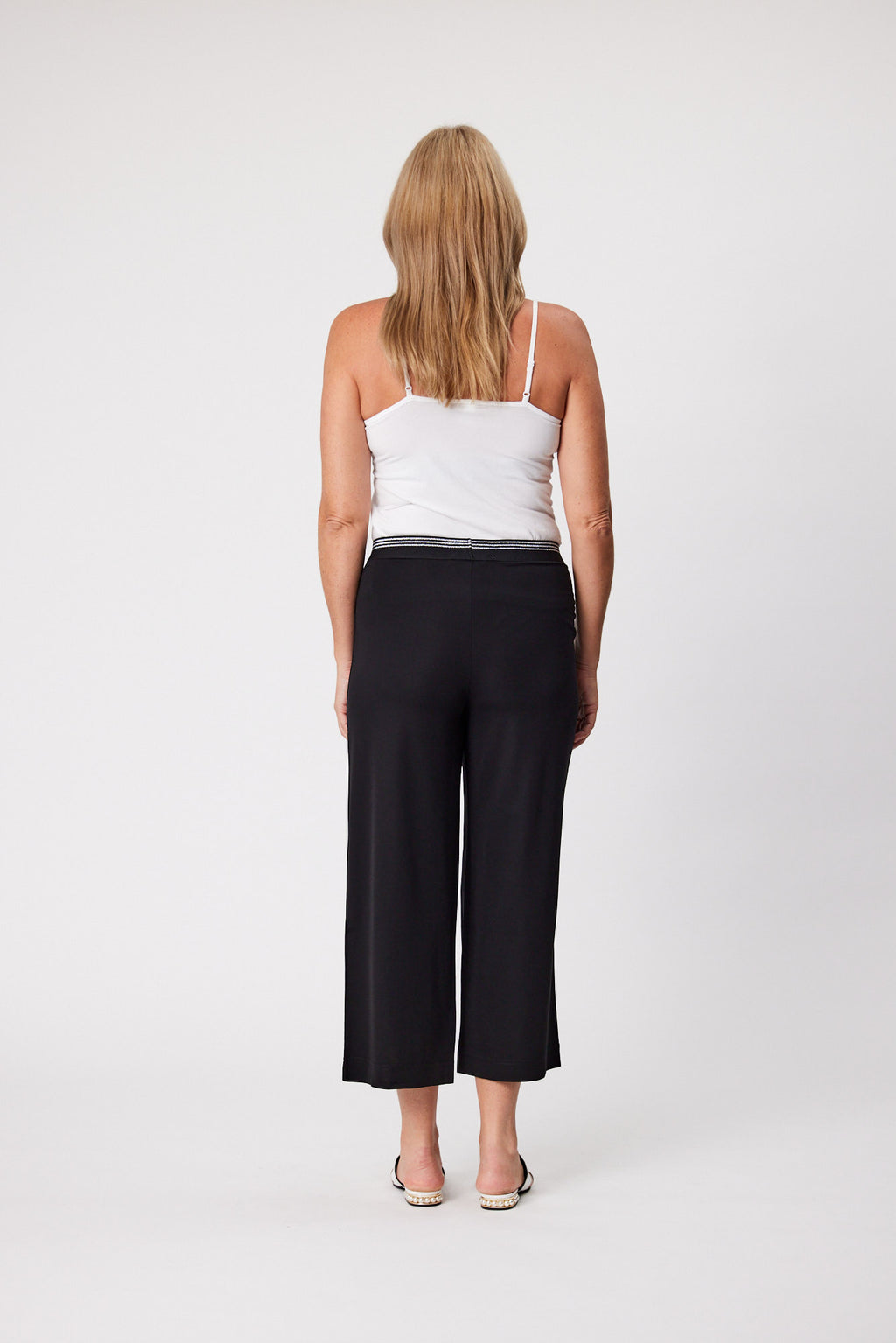 Donna 7/8 Pants Black