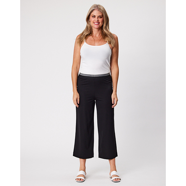 Donna 7/8 Pants Black