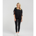 Gail Top Black