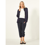 Harem Pants Navy Stripe