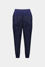 Harem Pants Navy Stripe