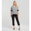 Havana Top Black Plaid