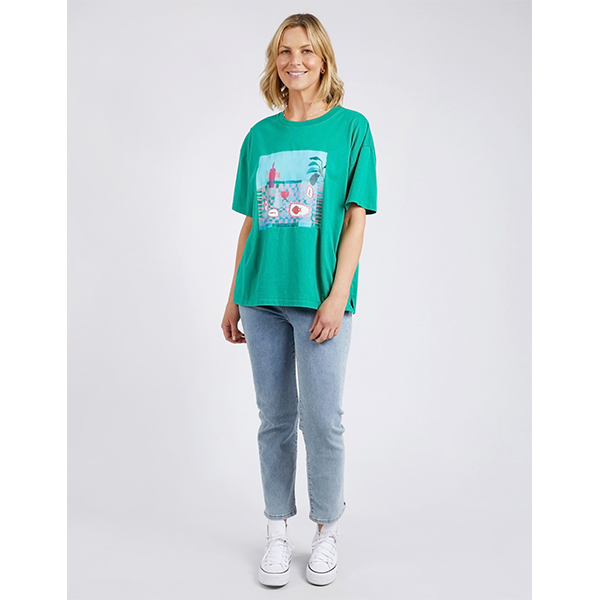 Island In The Sun Tee Green