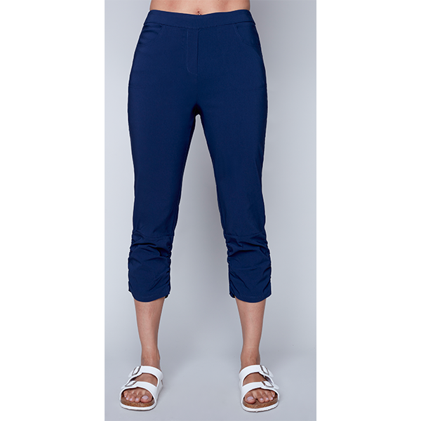 Italian Capri Pants Navy