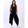 Italian Harem Pants Black