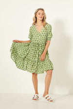 Mila Dress Green