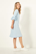 Lurdes Dress Sky Blue