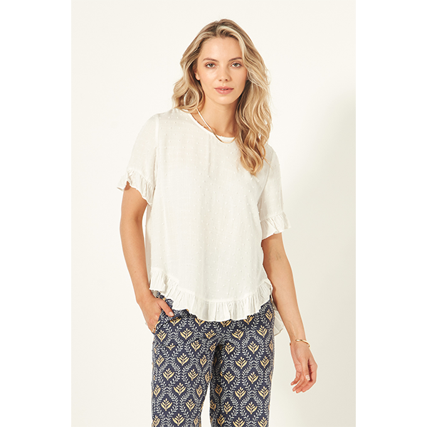 Madelaine Top White