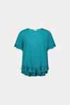 Madelaine Top Teal