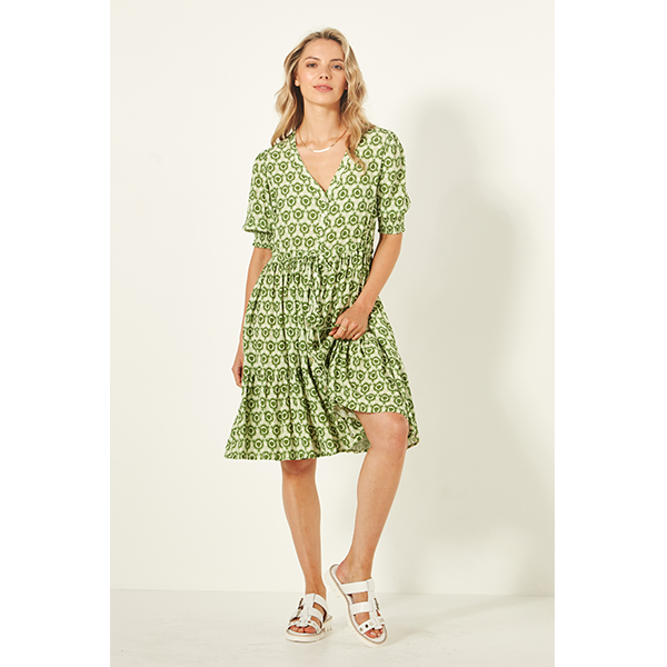 Mila Dress Green