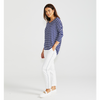 Milan 3/4 Sleeve Top Parisian Stripe