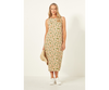 Mimi Dress Green Tulips