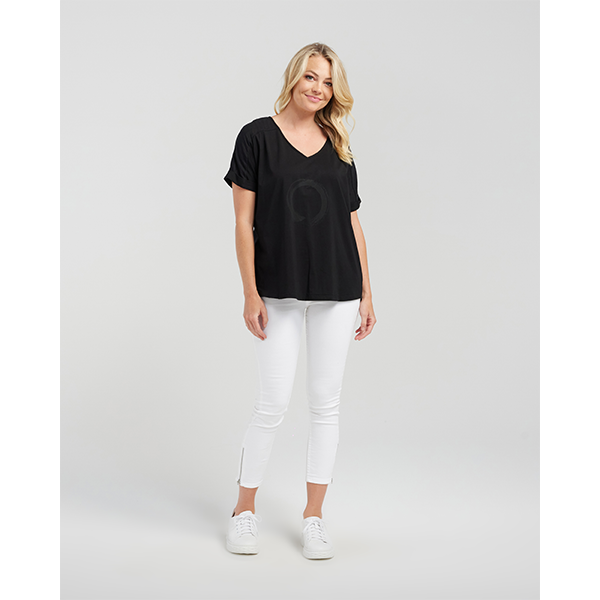 Paradise Top Black