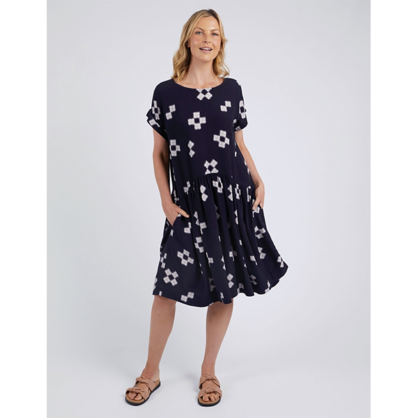 Positano Dress Navy